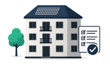 bytový dům s fotovoltaikou - smlouva a check list